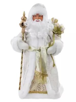 Фигурка новогодняя MAGIC TIME Дед Мороз В золотистой шубке 20,5x12,5x41,5 см