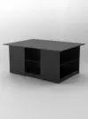 Стол раскройный для тканей №6, Черный 200 x 150 x 90 см (ДхШхВ)