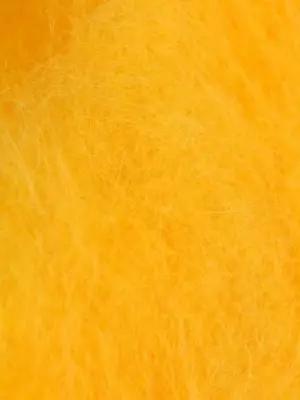 Шерсть для валяния "Кардочес" (100% шерсть полутонкая) 100 г (цвет 104 желтый) / Камтекс, 104