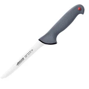 Нож для обвалки мяса «Колор проф»;сталь нерж.,полипроп.;,L=290/150,B=13мм;серый, Arcos, QGY - 242100