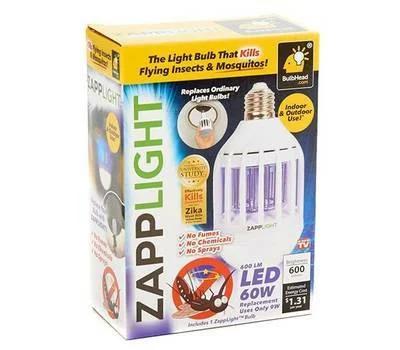 Cветодиодная лампа-ловушка для насекомых ZappLight