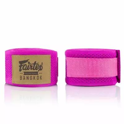 Бинты Fairtex Elastic Handwraps 4,5 м Pink