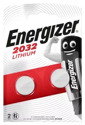 Батарейка литиевая Energizer ENR CR 2032 FSB2, 2 шт