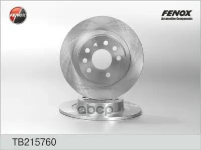 Диск Тормозной Задний Opel Astra H, Zafira B Tb215760 FENOX арт. TB215760