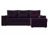 Угловой диван Верона лайт правый угол, Велюр, Модель 114060