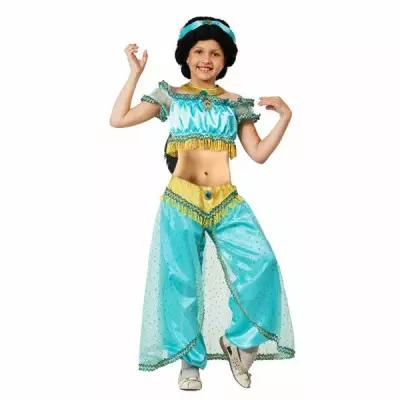 Карнавальный костюм «Жасмин», текстиль, размер 28, рост 110 см