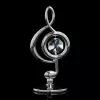 Сувенир Скрипичный ключ, 3?3,6?7,8 см, с кристаллами Сваровски Swarovski Elements 3929959