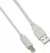 Кабель Кабель Buro Reversible USB A(m) USB B(m) 1.8м серый плоский