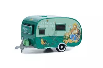 Модель коллекционная TRAILER / кемпер CATOLAC DEVILLE TRAVEL SMOKEY BEAR "WELCOME TO OUR DEN" 1958