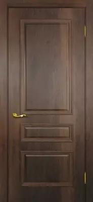 Межкомнатная дверь Верона 2 Дуб тофино (90*200, Дуб сан-томе, глухая, +коробка+наличники)