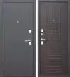 Входная металлическая дверь Феррони Гарда Муар 8мм в цвете Чёрный муар / Венге |Полотно 6 см, Металл 1.2 мм, Вес 63 кг, Размер 2050*960 по коробке (правая)