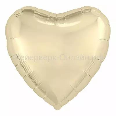 Воздушный шар AGURA Сердце Шампань 48 см