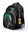 Ранец для мальчика Maksimm инопланетянин - с мешком для обуви в комплекте - портфель для начальных классов