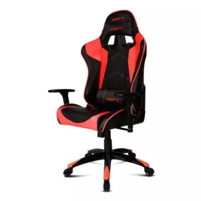 Игровое компьютерное кресло DRIFT DR300 PU Leather, черно/красное