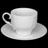 Wilmax England Чайная пара фарфоровая: чашка 220 мл, блюдце d=14,2 см