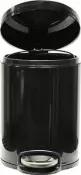 Урна для мусора BINELE Lux 20 литров (черная)
