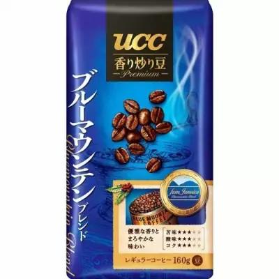 Кофе в зернах UCC Blue Mountain мягкая упаковка 160 гр