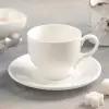 Wilmax England Чайная пара фарфоровая: чашка 220 мл, блюдце d=14,2 см