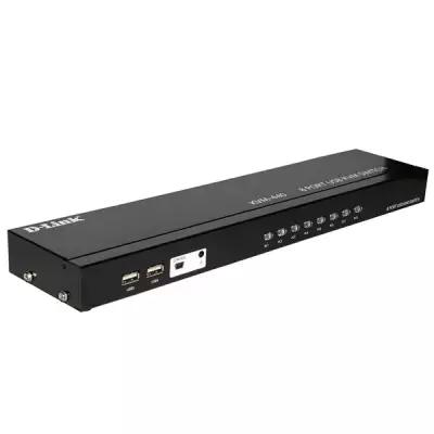 D-Link KVM-440/C1A 8-портовый KVM-переключатель с портами VGA и 4 портами USB