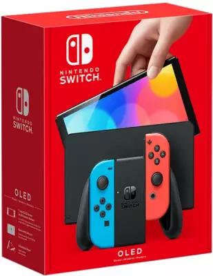 Nintendo SWITCH OLED (сине-красный)