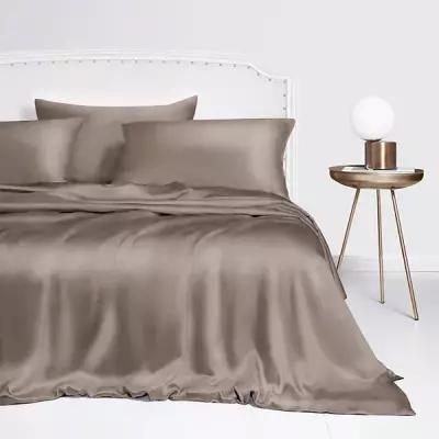Комплект постельного белья 2-спальный тенсель Mona Liza Premium Сoffee (5044/00108)