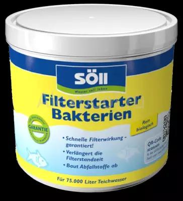 FilterStarterBakterien 500 г Сухие бактерии для запуска системы фильтрации