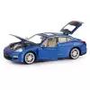 Машина металлическая Porsche Panamera S, 1:24,открываются двери, капот и багажник, световые и звуковые эффекты, цвет синий