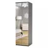 Шкаф для одежды Комфорт МШ-21 60х45 с зеркалами венге