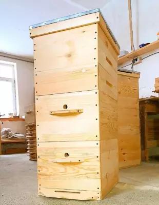 Улей для пчел Дадан 10 рамочный 2 корпусной на 300 мм + 2 магазина на 145 мм