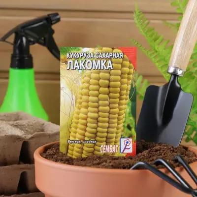 Семена Кукуруза Лакомка, 5 г 66 упаковок