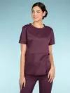 Блуза медицинская женская Cameo 8-1030[k], цвет Итальянская слива, размер 42, рост 164