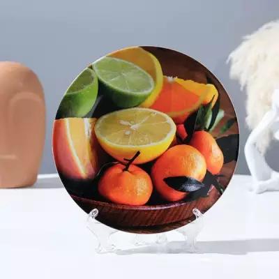 Тарелка декоративная «Тарелка витаминов», настенная, D = 17,5 см