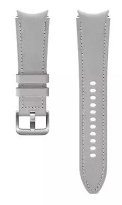 Ремешок Samsung Galaxy Watch Hybrid Leather для Samsung Galaxy Watch 4/4 Classic белый (ET-SHR89LSEG