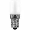 Лампочка светодиодная капсульная E14/для холодильника 2Вт 160Лм белый теплый 2700К, 25295