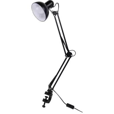 Настольная лампа со струбциной TDM Electric SQ0337-0029, цвет глянцевый черный