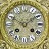 Антикварные французские бронзовые часы картель. Франция, 19 век