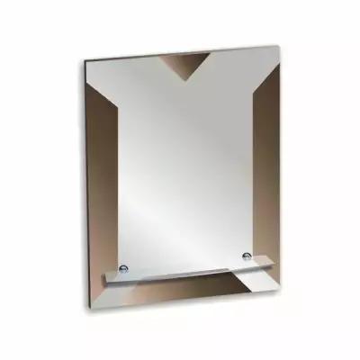 Зеркало 'Шик', настенное, с полочкой, 53,5х63,5 см