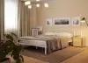Форвард-мебель Металлическая кровать форвард-мебель Леон 160*200/белая/двуспальная кровать