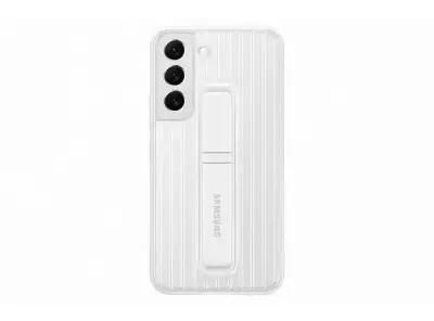 Чехол-накладка Samsung EF-RS901CWEGRU Protective Standing Cover для Galaxy S22, белый