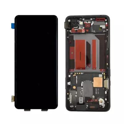 Дисплей для OnePlus 7 Pro AMOLED в сборе с тачскрином на рамке (Mirror Grey)
