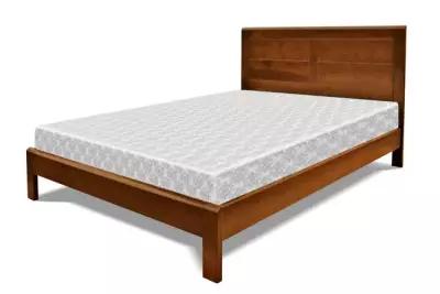 Кровать Вермонт из сосны, спальное место (ШхД): 120x200, цвет: коричневый 2