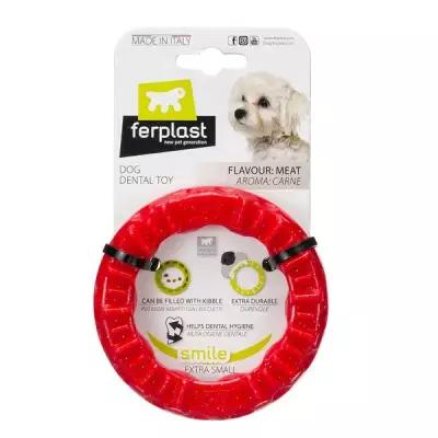 Игрушка для собак Ferplast Smile Large "Кольцо" (красный, термопластичный полиуретан) 20 см