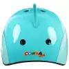Шлем велосипедиста детский CORSA «Акула» размер S, обхват 50-54 см, цвет бирюзовый