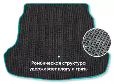 Автомобильный коврик в багажник ЕВА / EVA для Renault Kaptur 2016-2023/Рено Каптюр