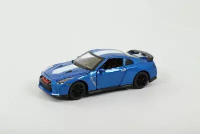 Коллекционная металлическая модель / инерционная машинка / Nissan GTR / Ниссан ГТР / 1:32