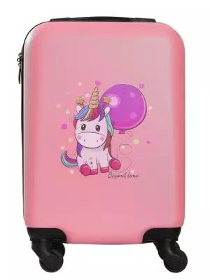 BEYOND TIME V430 розовый чемодан детский Единорог с шариками