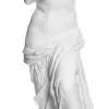 Гипсовая фигура статуя Венеры Милосской, 27,5 х 27,5 х 74 см