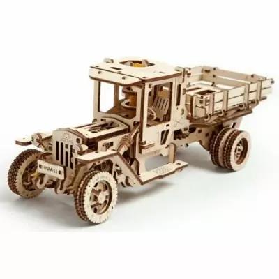 Сборная деревянная 3D модель - конструктор "Грузовик UGM-11"