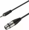 ROXTONE RACC420/0,9 Аудио-кабель D:4mm., 2x0,14mm2, Экр.:95%, (3,5mm Stereo Jack 3P XLR (F)), 0