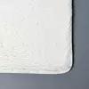 Доляна Коврик для ванной прямоугольный Доляна «Пушистик», 49×79 см, цвет белый